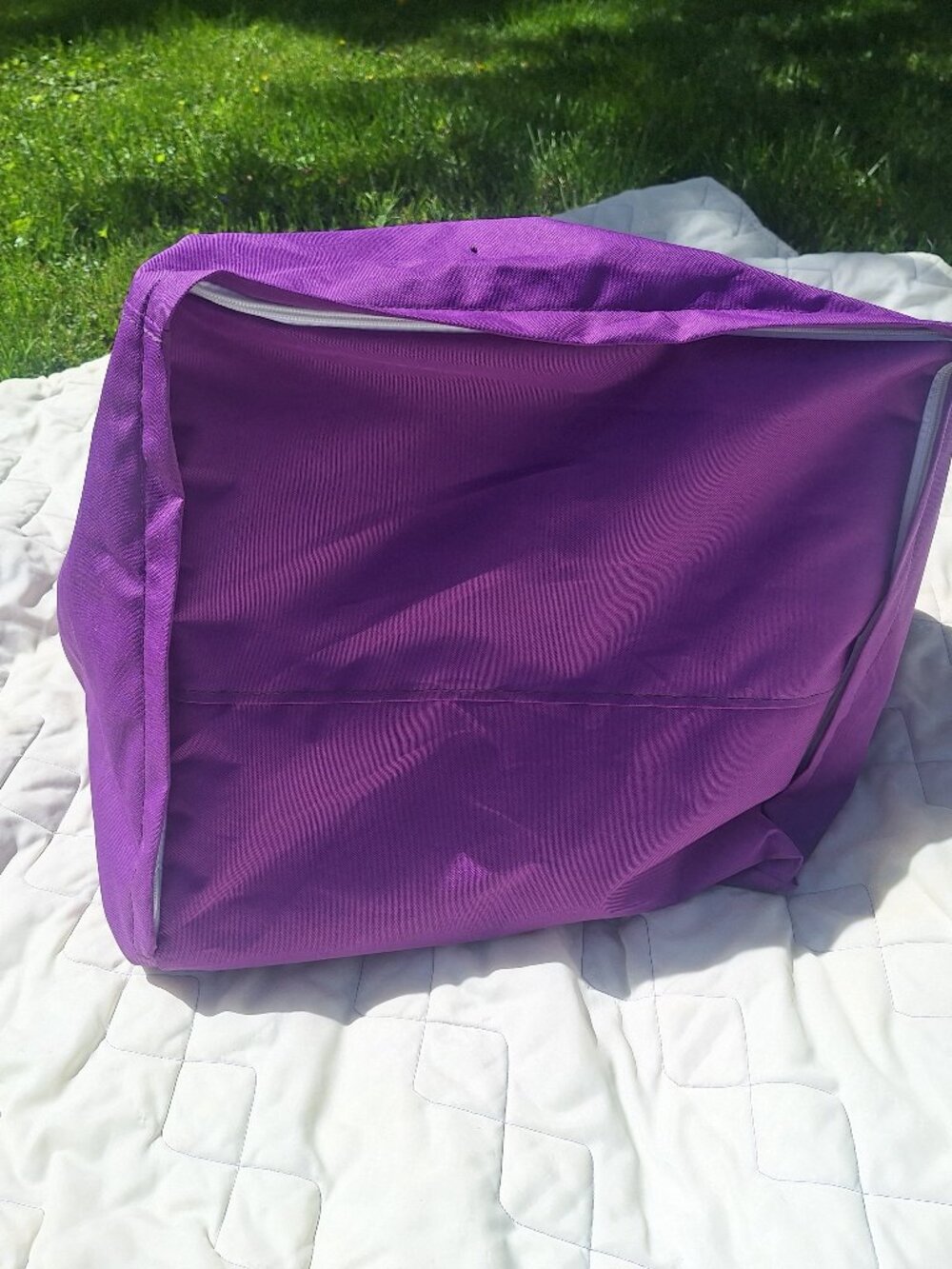 purple bag - bean bag chair cover ??